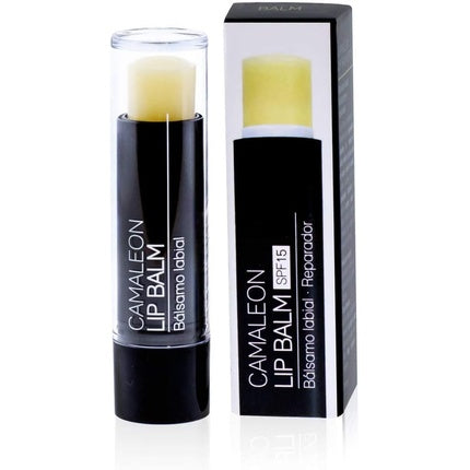 Balsam buze Camaleon Cosmetics, 4g, SPF 15, galben