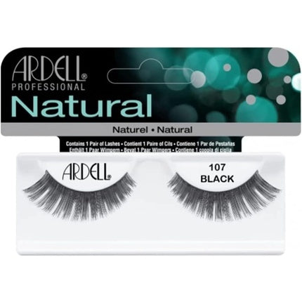 Gene false Ardell 107 negru, 10g