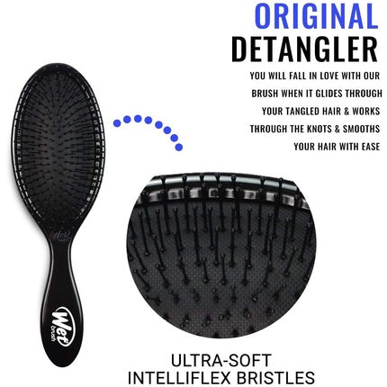 Perie Par Wet Brush Original Detangler Black cu Perii IntelliFlex
