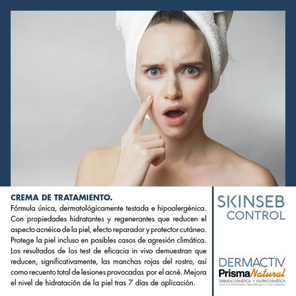 Cremă Tratament Prisma Natural Dermactiv 100ml Alb