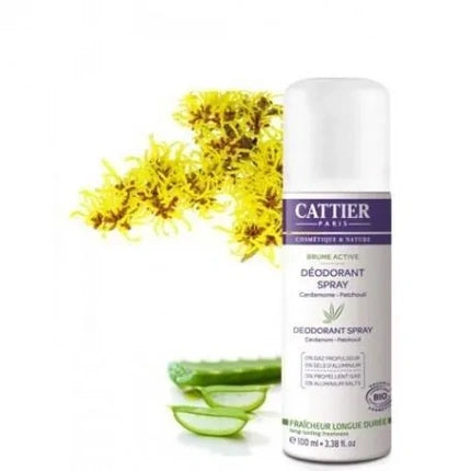 Deodorant Spray Natural Cattier Paris - 100ml