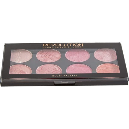 Fard de Obraz, Makeup Revolution, Ultra Blush Palette, nuanțe roz