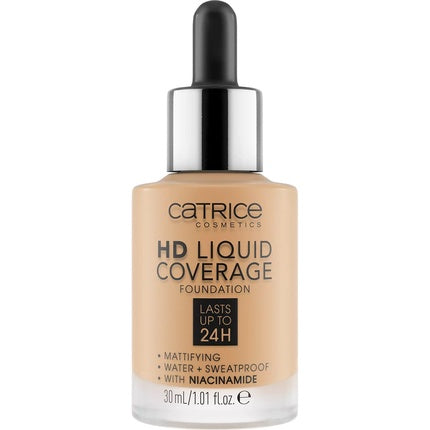 Fundament Catrice HD Liquid Coverage 035 Natural Beige, 30ml