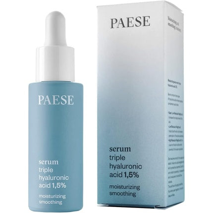 Ser cu acid hialuronic, Paese Cosmetics, triple, 15ml