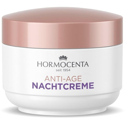 Crema de noapte Hormocenta Anti-Aging 75ml - Îngrijire regenerantă cu complex de vitamine, allantoină și ulei de nucă macadamia