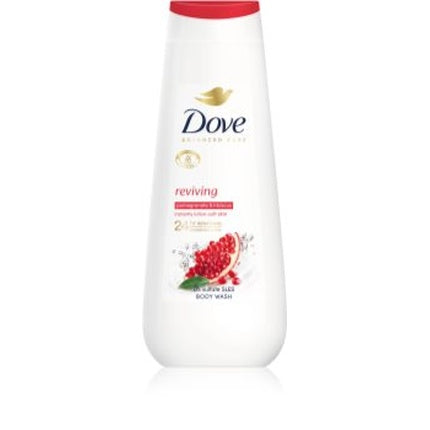 Gel de Duș Dove Advanced Care Reviving, 400 ml, Culoare Alb cu Roșu