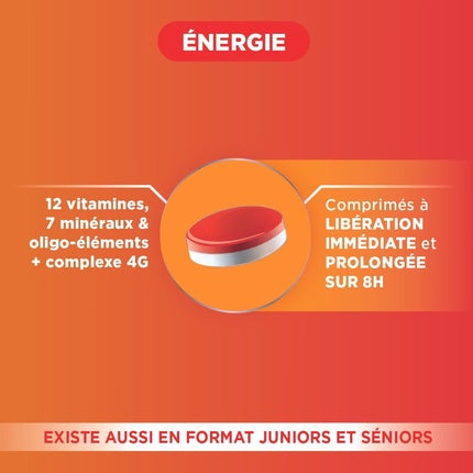 Forte Pharma Multivit' 4G Energie, supliment alimentar pentru fitness și tonus, cutie
