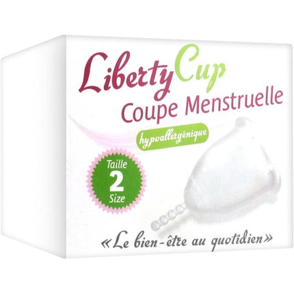 Cupa Menstruală Liberty Cup Mărimea 2, Culoare Transparentă
