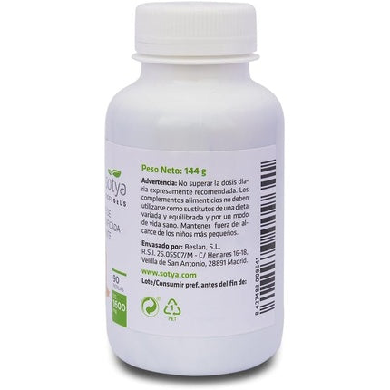 Lecitină din soia, Sotya, 1600mg, 90 capsule, alb