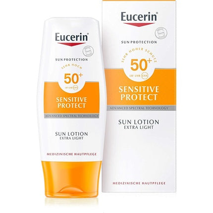Lotiune de Protectie Solara Eucerin Sensitive Protect Extra Light SPF 50+ 150ml