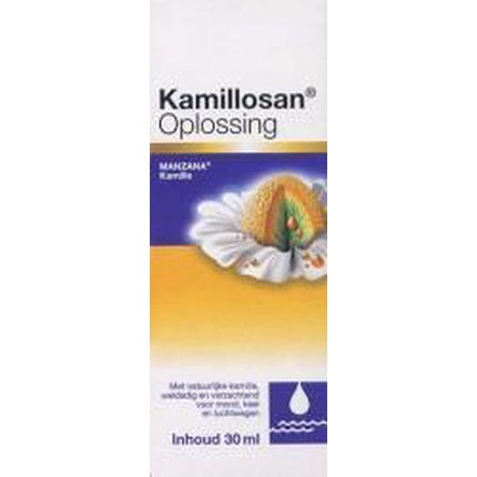 Kamillosan Soluție, Flacon 30ml, Culoare Galben-Alb