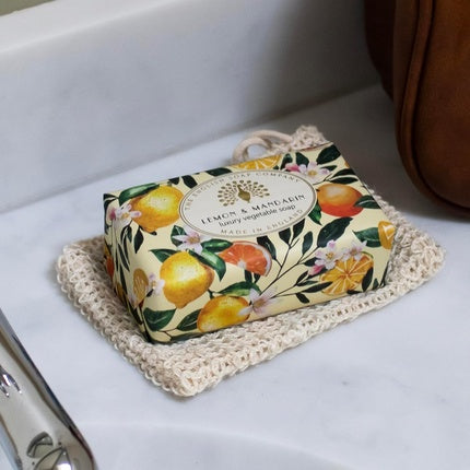 Săpun cu Arome, The English Soap Company, Vintage Wrapped Lemon & Mandarine, 200g