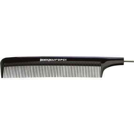 Pieptăn cu coadă Denman DPC1, Negru, 1 buc