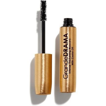 Mascara GrandeDRAMA Intense Thickening cu ulei de ricin, negru