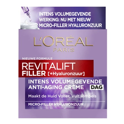 Cremă de zi, L'Oréal Paris, Revitalift Filler, anti-rid, 50ml