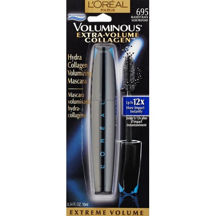 Mascara L'Oreal Paris Voluminous Extra-Volume Collagen Blackest Black