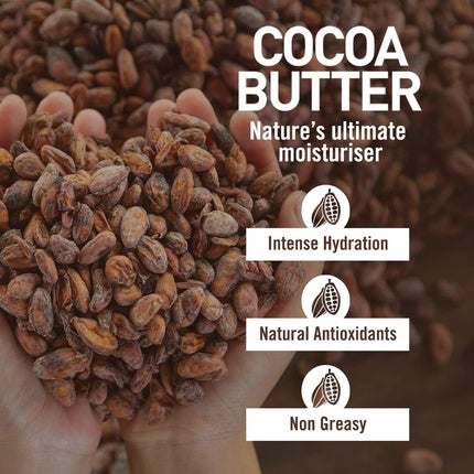 Loțiune de corp cu unt de cacao American Dream, Lavender, 16oz (500g), ambalaj alb cu pompă, formulă calmantă