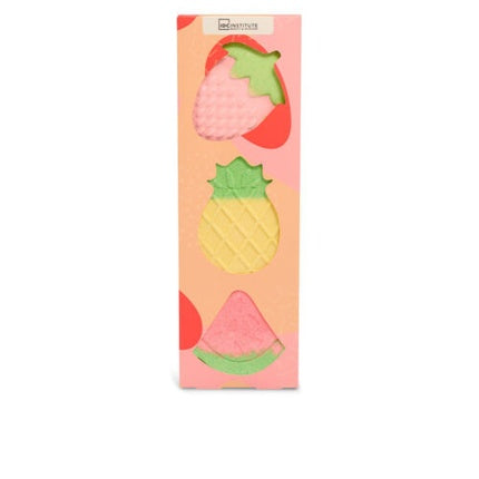 Set cadou corp IDC Institute Fresh Vibes, design fructe (căpșună, ananas, pepene), culoare multicolor