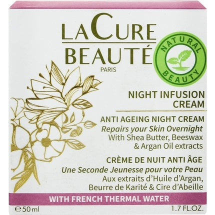 Cremă de noapte La Cure Beaute Night Infusion Cream, anti-îmbătrânire, 50 ml