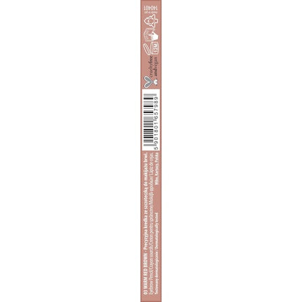 Creion Sprâncene Nam Cosmetics Precise Brow Pencil Nr 3 Warm Red Brown (0.7g, Culoare Maro Cu Ton Cald, Design Compact)