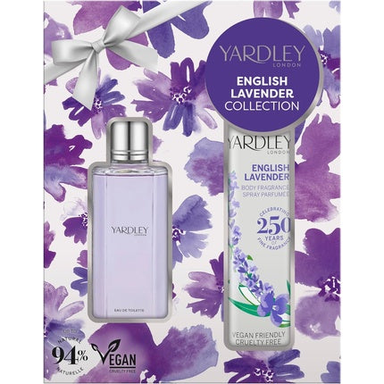 Set Parfum și Spray Corp, Yardley London, English Lavender, mov