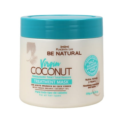 Masca de păr Be Natural cu ulei de cocos virgin, 350ml