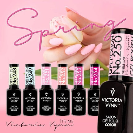 Gel Polish Victoria Vynn No. 250 Gentle Love, roz pal, 7ml