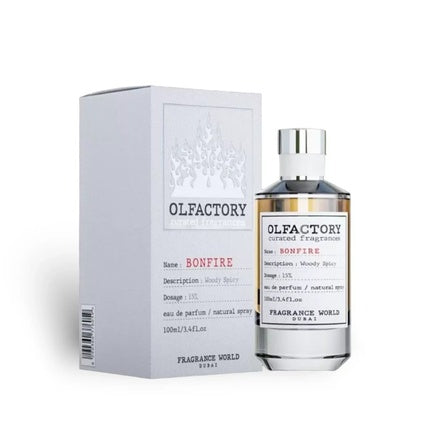 Eau De Parfum Fragrance World Olfactory Bonfire 100ml