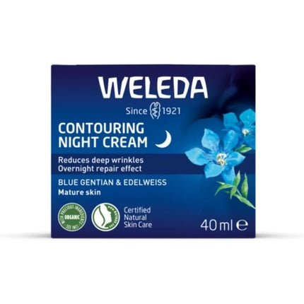Creamă de noapte Weleda Blue Gentian & Edelweiss, 40 ml
