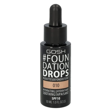 Fond de ten, Gosh Copenhagen, Foundation Drops, tan chestnut