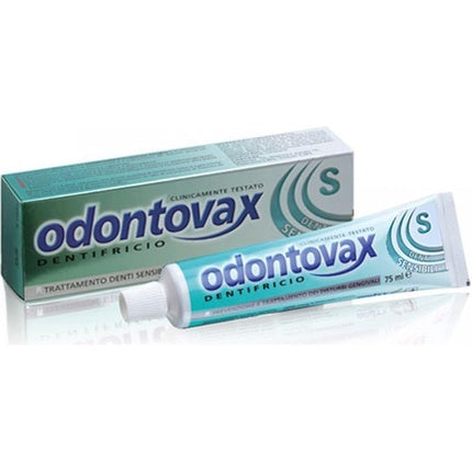 Dentifrice Odontovax Dent D/Sens, 75ml, alb-verzui