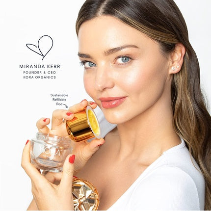 KORA Organics Turmeric Glow Moisturizer Gold, 58g