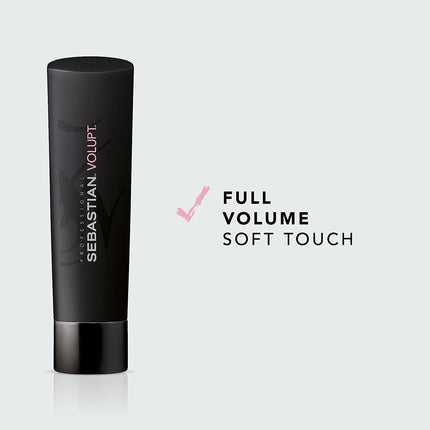Șampon Sebastian Professional Volupt, 250ml, negru