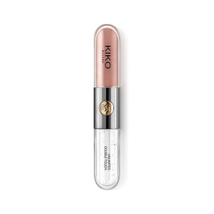 Ruj lichid, Kiko Milano, Unlimited Double Touch, roz bej