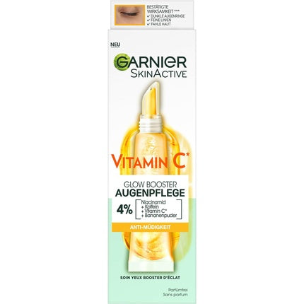 Cremă de ochi Garnier SkinActive Vitamin C Glow Booster, 15ml