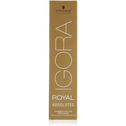 Vopsea de par, Schwarzkopf, Igora Royal Absolutes 5-80, Saten Deschis Rosu Natural, 60ml