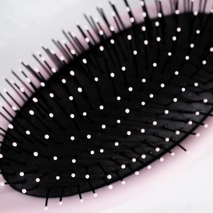 Perie păr Brushworks ovală, roz, 85g