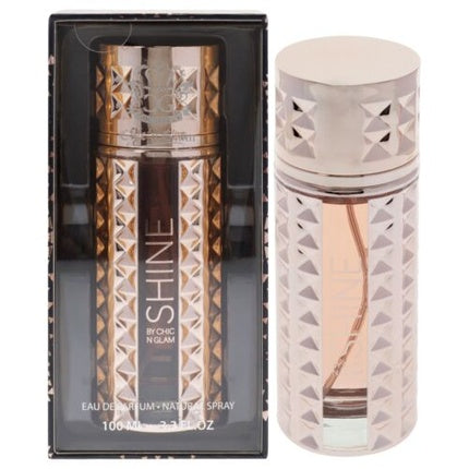 Parfum Chic N Glam Shine, EDP Spray, 3.3 Oz, design auriu