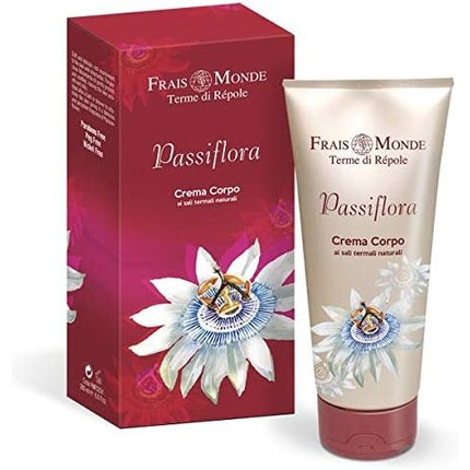 Crema de corp Frais Monde Passiflora cu săruri termale naturale, 200ml