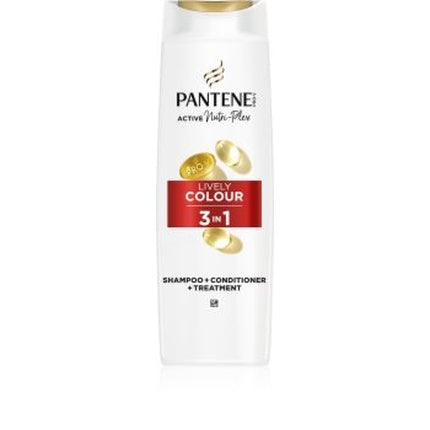 Șampon Pantene Active Nutri-Plex Lively Colour, 325 ml, alb cu auriu