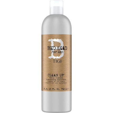 Set șampon și balsam TIGI Bed Head for Men Clean Up, 2x750ml, argintiu