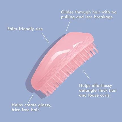 Perie descurcare Tangle Teezer Thick and Curly, roz
