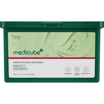 Masca Facială Tip Foilie Medicube Super Cica Soothing Face Mask - 30 buc