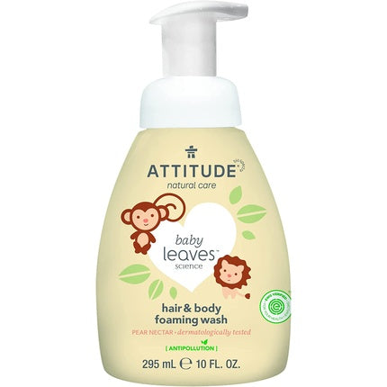 Spumă de baie și păr, Unbekannt, Baby Leaves, pară, 295ml