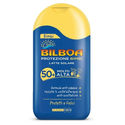 Lapte pentru plajă, Bilboa, Bimbi, SPF 50+, 200ml