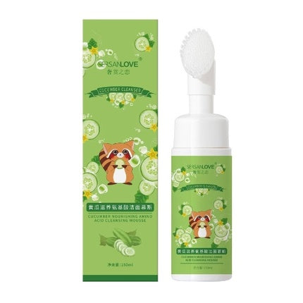 Sersanlove Cleansing Foam Cucumber 150ml - Spumă de curățare facială delicată