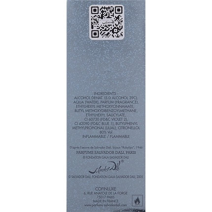 Parfum Salvador Dali Eau de Rubylips, 30 ml, Spray