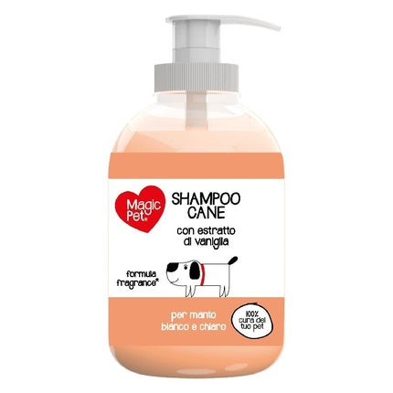 Șampon pentru câini Pelo Bianco, cu extract de vanilie, 300 ml