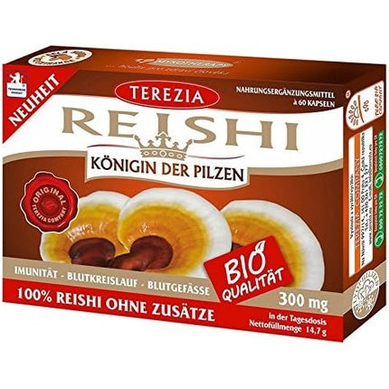 Supliment Reishi Bio, Terezia, 300mg, 60 capsule
