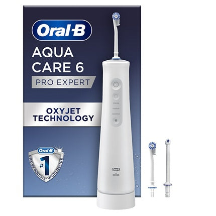 Periuță Electrică Oral-B Aqua Care 6 Pro Expert, alb, Oxyjet Technology